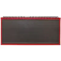 Планинг Sagrin, датированный, красный