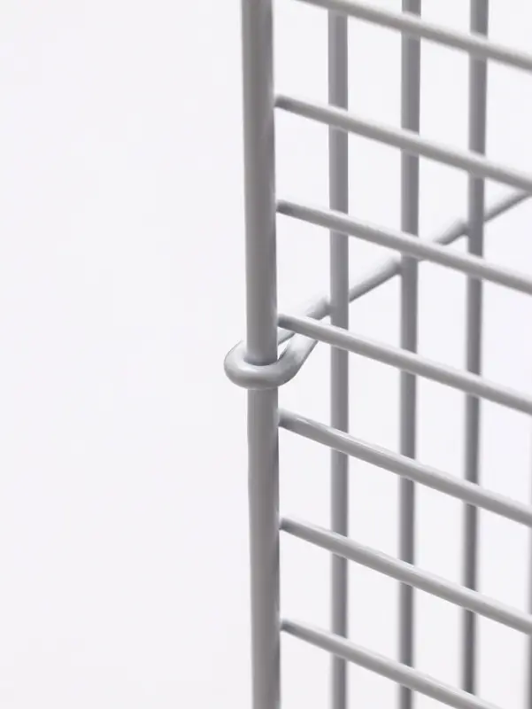 Клетка усиленная для хомяков и крыс 47 х 29 х 37 см, серая