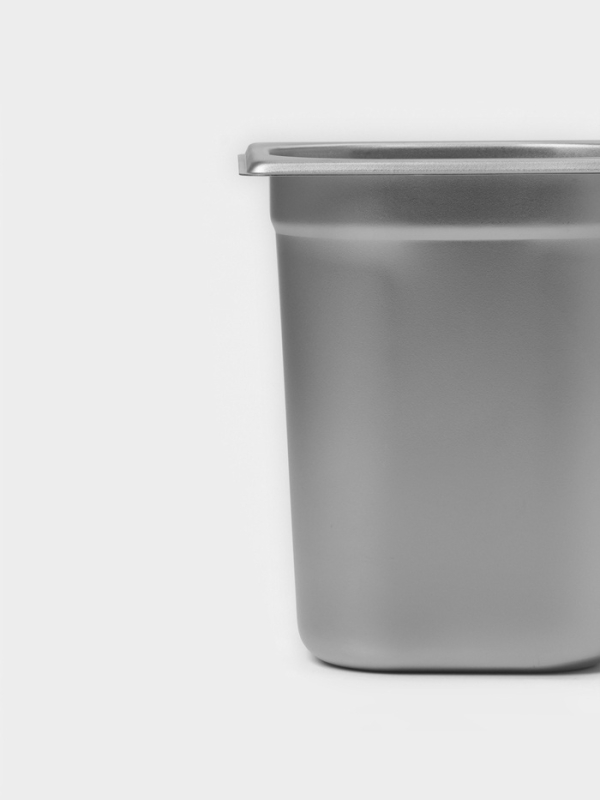 Гастроемкость 1/6x200 мм, 176x162x200 мм, толщина 0,8 мм