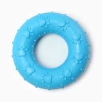 Игрушка жевательная "Пончик", 7 см, голубая