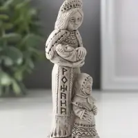 Фигура славянская богиня &laquo;Рожана&raquo; 11.5&times;4&times;4 см, серая