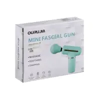 Массажёр для тела LEM-54, перкуссионный, 4 режима, 1200 мА/ч, голубой