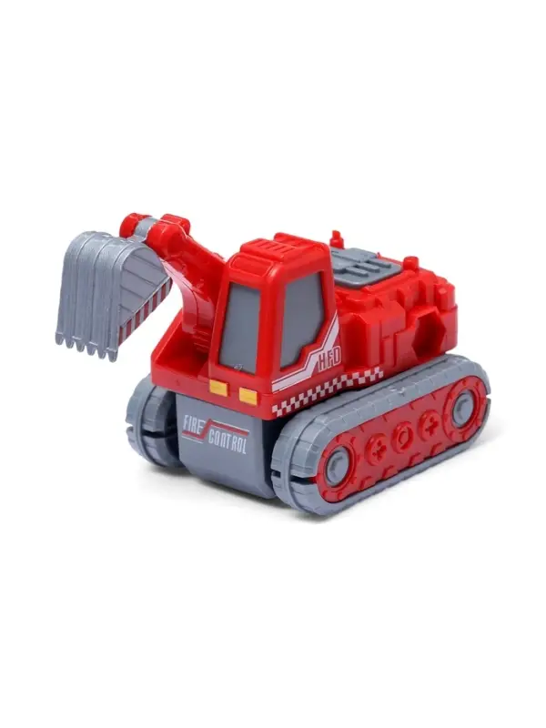 Робот-трансформер &laquo;Огнеборец&raquo; 5в1, собирается из 5 машинок, подвижные детали