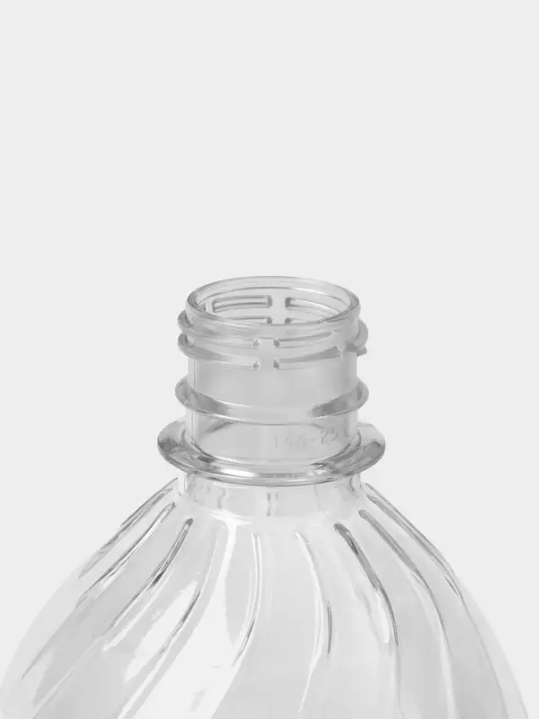 Бутылка ПЭТ 1,5 л, пивная, горло 0,28 см, цвет прозрачный