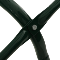 Мини-теплица, 2,5 &times; 1,4 &times; 1,15 м, стальной каркас d = 16 мм, спанбонд 60 г/м&sup2;