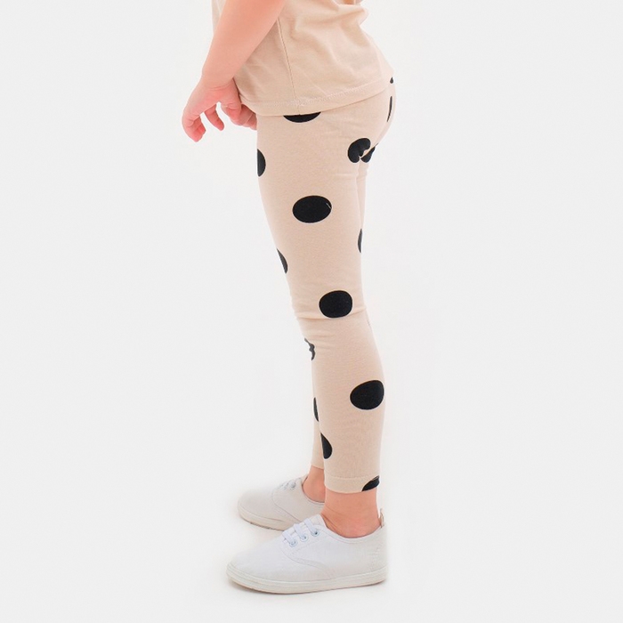 Легинсы для девочки KAFTAN "Kitten" р.32 (110-116), бежевый