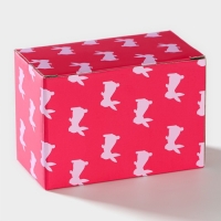 Подставка для яйца Доляна &laquo;Зайка в золотом&raquo;, 11&times;6&times;8 см, цвет белый