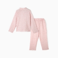 Комплект женский (рубашка, брюки) KAFTAN "Муслин: pink leopard" р. 48-50 Комплект женский (рубашка, брюки) KAFTAN "Муслин: pink leopard" р. 48-50