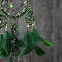 Ловец снов "Капелька изумруда" 50х11 см Ловец снов "Капелька изумруда" 50х11 см