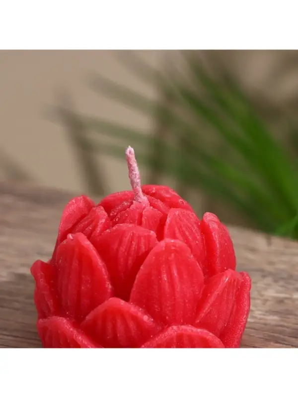 Свеча "Лотос" 5х5х6 см, соевый воск