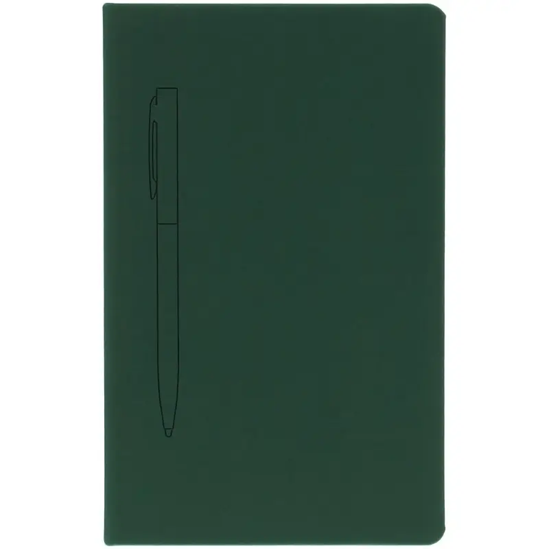 Ежедневник Magnet Shall, недатированный, зеленый