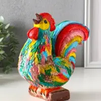 Копилка для денег &laquo;Петух&raquo;, гипс, 21.5&times;19&times;11 см