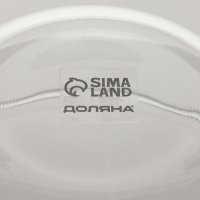 Салатник Simple, цвет прозрачный, 19х9.5 см, 1.6л