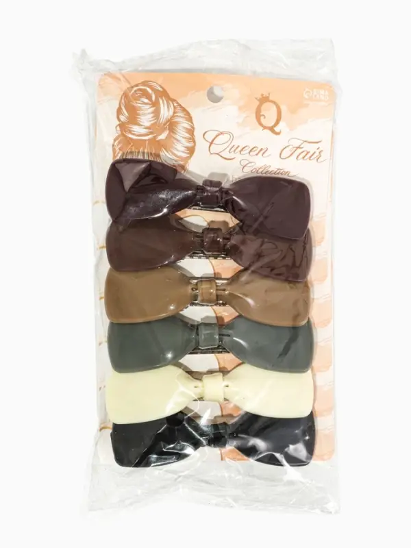 Заколка - автомат для волос &laquo;Велия&raquo; классик, 8.5 см, МИКС