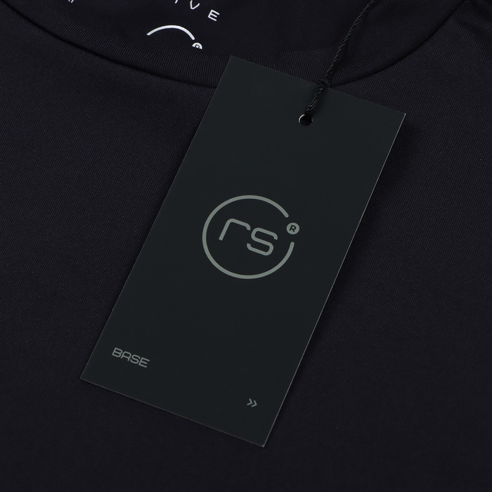 Футболка мужская Resport, р. 54, цвет чёрный, базовая, со вставками