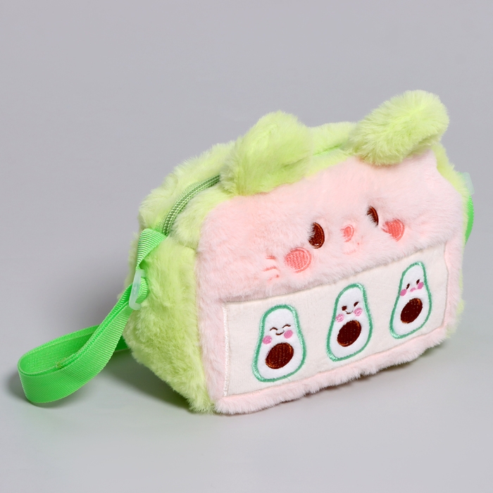 Сумка детская «Зайка», 18 см, цвет зеленый Сумка детская «Зайка», 18 см, цвет зеленый