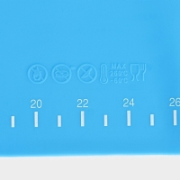 Коврик для выпечки с разметкой Доляна &laquo;Эрме&raquo;, силикон, 64,5&times;45 см, цвет МИКС