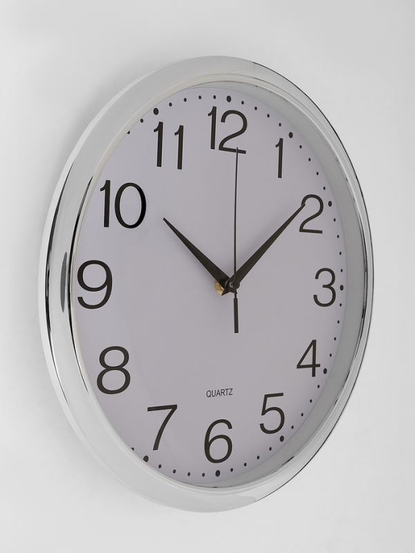 Часы настенные интерьерные &laquo;Классика&raquo;, плавный ход, d-30 см