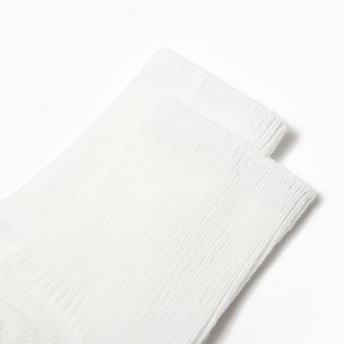 Носки детские MINAKU, цвет белый, 12-14 см