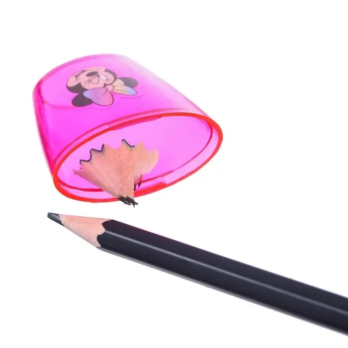 Точилка пластиковая, красная, &laquo;Минни Маус&raquo;