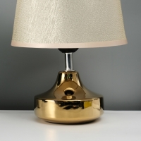 Настольная лампа с абажуром RISALUX &laquo;Блеск&raquo;, 1&times;40 Вт, Е27, 17&times;17&times;24 см