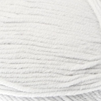 Пряжа "Cotton Gold" 55% хлопок, 45% акрил, 330м/100гр (55 белый)