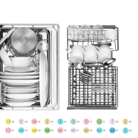 Компактная посудомоечная машина CDWC555Wi, Wi-Fi