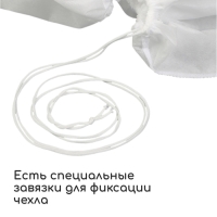 Чехол для растений, конус на завязках, 160 × 120 см, спанбонд с УФ-стабилизатором, плотность 60 г/м², МИКС Чехол для растений, конус на завязках, 160 × 120 см, спанбонд с УФ-стабилизатором, плотность 60 г/м², МИКС