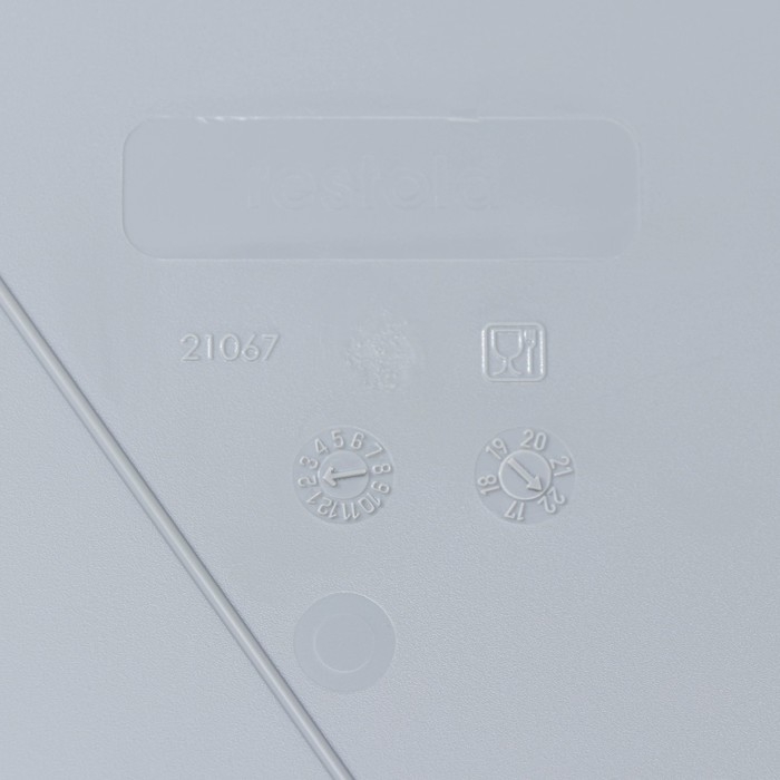 Поднос, 42&times;30 см, цвет серый