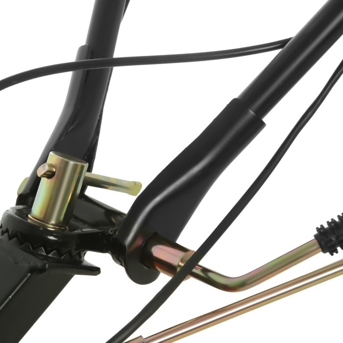 Мотоблок ТУНДРА, 7 л.с., чугунный редуктор, скорости 2/1, колеса 4.00-10", ручной старт