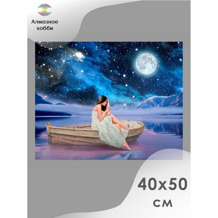 Алмазная мозаика &laquo;Под луной&raquo;, 40 &times; 50 см
