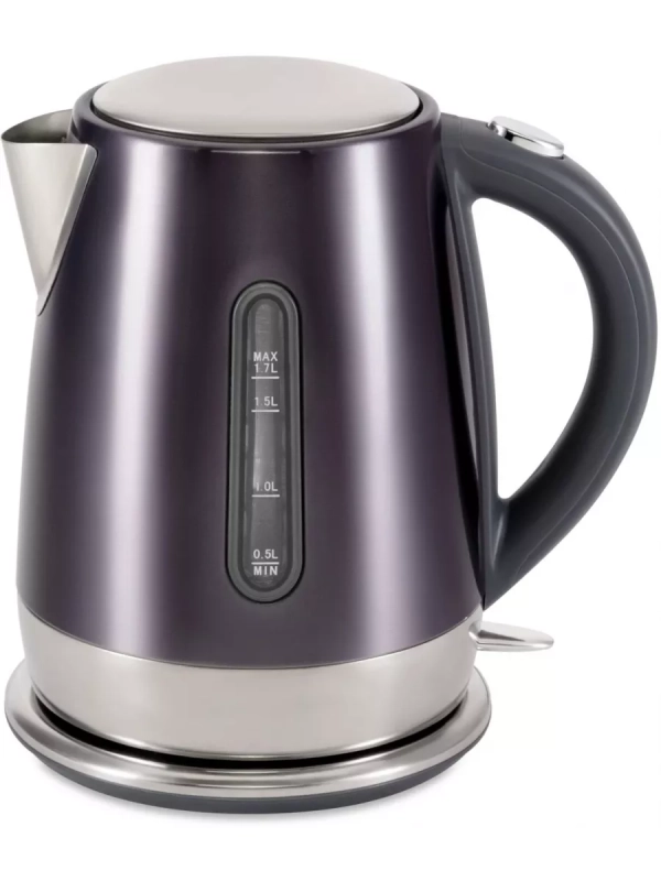 Чайник HYK-S7777 1.7л. 2200Вт графит серебристый