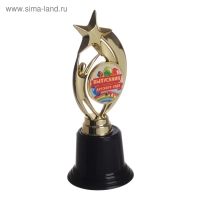 Фигура наградная звезда на Выпускной &laquo;Выпускник детского сада&raquo;, высота 18,3 см