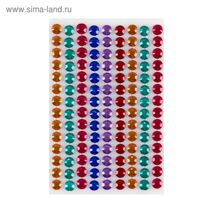Наклейки для украшения яиц "Стразы"