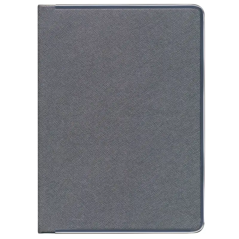 Ежедневник Frame Metal, недатированный, серый