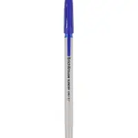 Ручка шариковая ErichKrause Slender Stick Grey, Super Glide, 0.7 мм, синяя