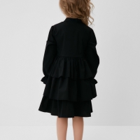 Платье для девочки MINAKU цвет чёрный, рост 128 см Платье для девочки MINAKU цвет чёрный, рост 128 см