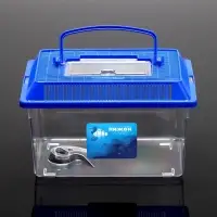 Переноска прямоугольная, 21,3 х 14 х 14,5 см, синий