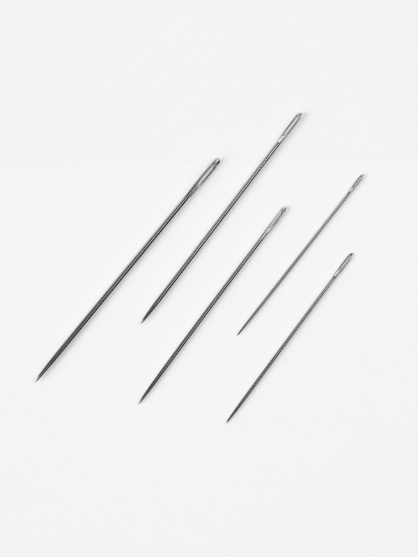 Иглы швейные ассорти №120-23 33мм/345мм/ 39мм/43мм/45мм (набор 16шт) сталь TR Иглы швейные ассорти №120-23 33мм/345мм/ 39мм/43мм/45мм (набор 16шт) сталь TR