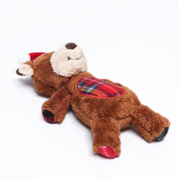 Игрушка мягкая для собак Игрушка мягкая для собак "Олень" с пищалкой, 31 х 17 см