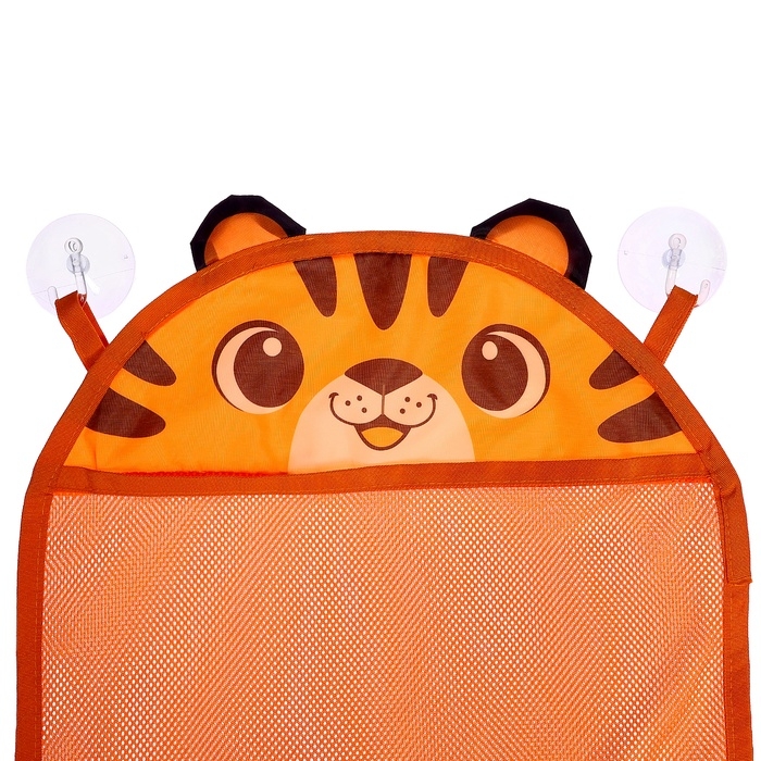 Игровой набор для ванной &laquo;Жители Африки&raquo;, сетка для хранения, игрушки