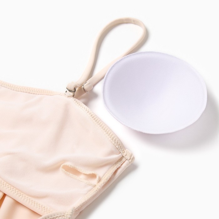 Купальник слитный женский MINAKU цвет молочный, размер 46