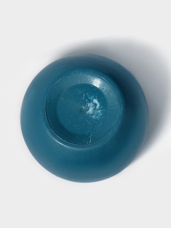 Кашпо круглое "BlueFog" d=8,5х5,8 см, цвет синий