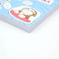 Ежедневник А6, 80 л. "Котики"