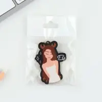 Брелок для ключей деревянный &laquo;Рак&raquo;, знак зодиака, 4,5 х 6 см