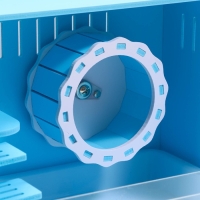 Клетка-переноска для грызунов,акриловая, голубая, 29 х 23,5 х 22 см Клетка-переноска для грызунов,акриловая, голубая, 29 х 23,5 х 22 см