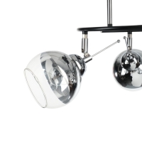 Люстра "Редо" 3хЕ27 40Вт черно-хромовый 45х45х28 см Люстра "Редо" 3хЕ27 40Вт черно-хромовый 45х45х28 см