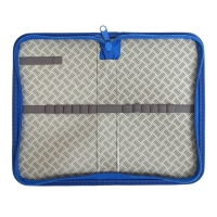 Пенал 1 секция 115 х 205 х 30 мм, Calligrata "Хоккеисты" (рисунок с эффектом металлика), ламинированный картон