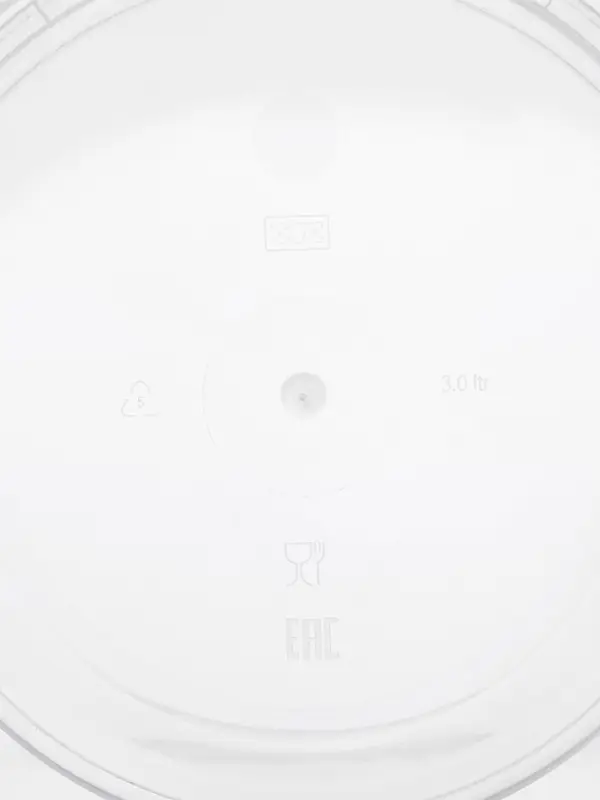 Ведро с крышкой,3 л, d= 19 см, прозрачное, 60 шт/уп.