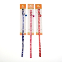 Ошейник перламутровый "Битое стекло", с бубенчиком, 30 х 1 см, микс цветов Ошейник перламутровый "Битое стекло", с бубенчиком, 30 х 1 см, микс цветов